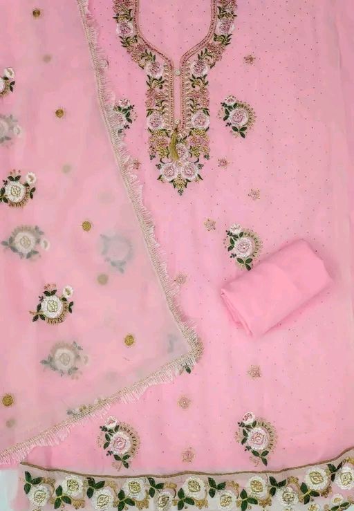 GEORGETTE WORK DRESS MATERIAL