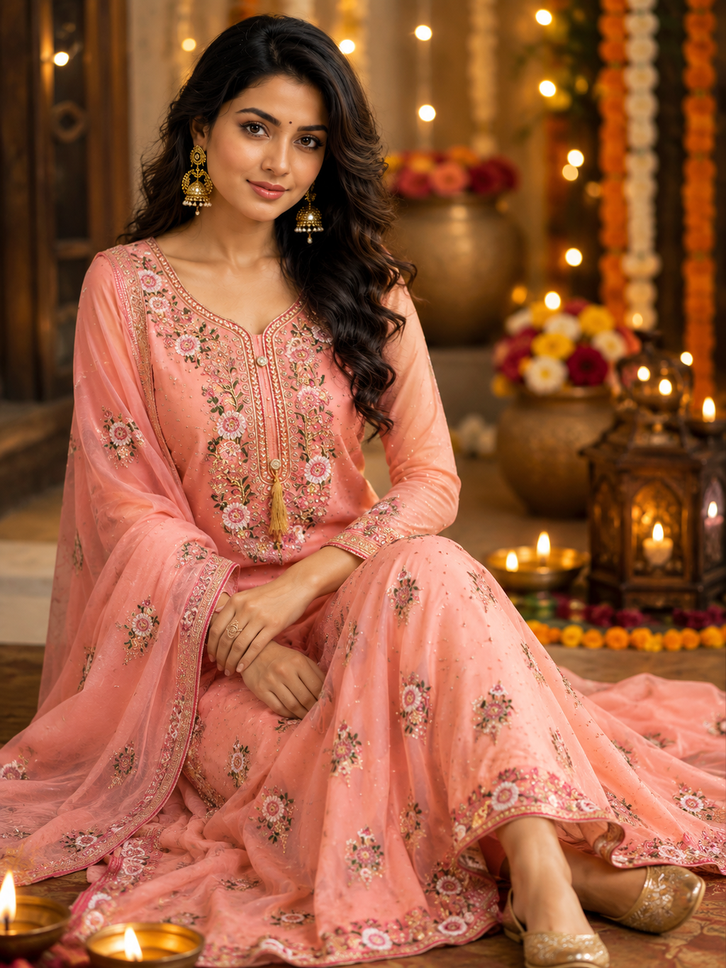 GEORGETTE WORK DRESS MATERIAL