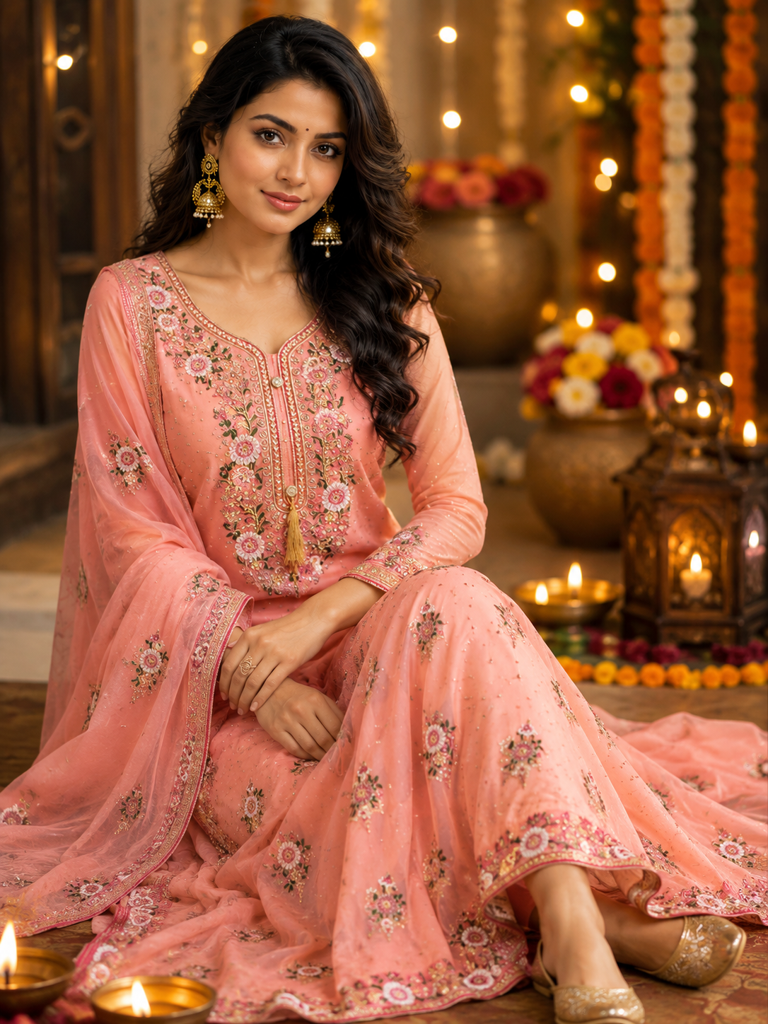 GEORGETTE WORK DRESS MATERIAL