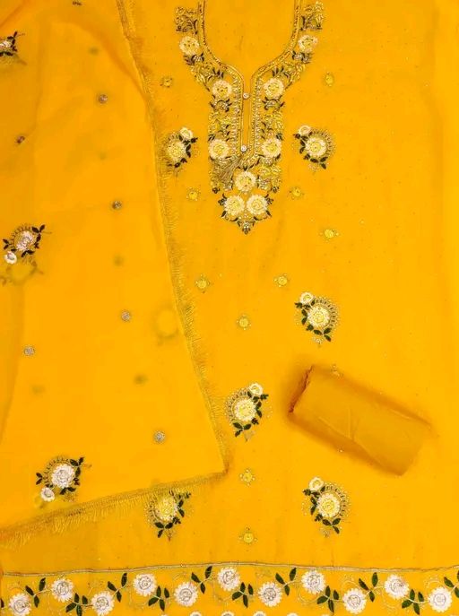 GEORGETTE WORK DRESS MATERIAL