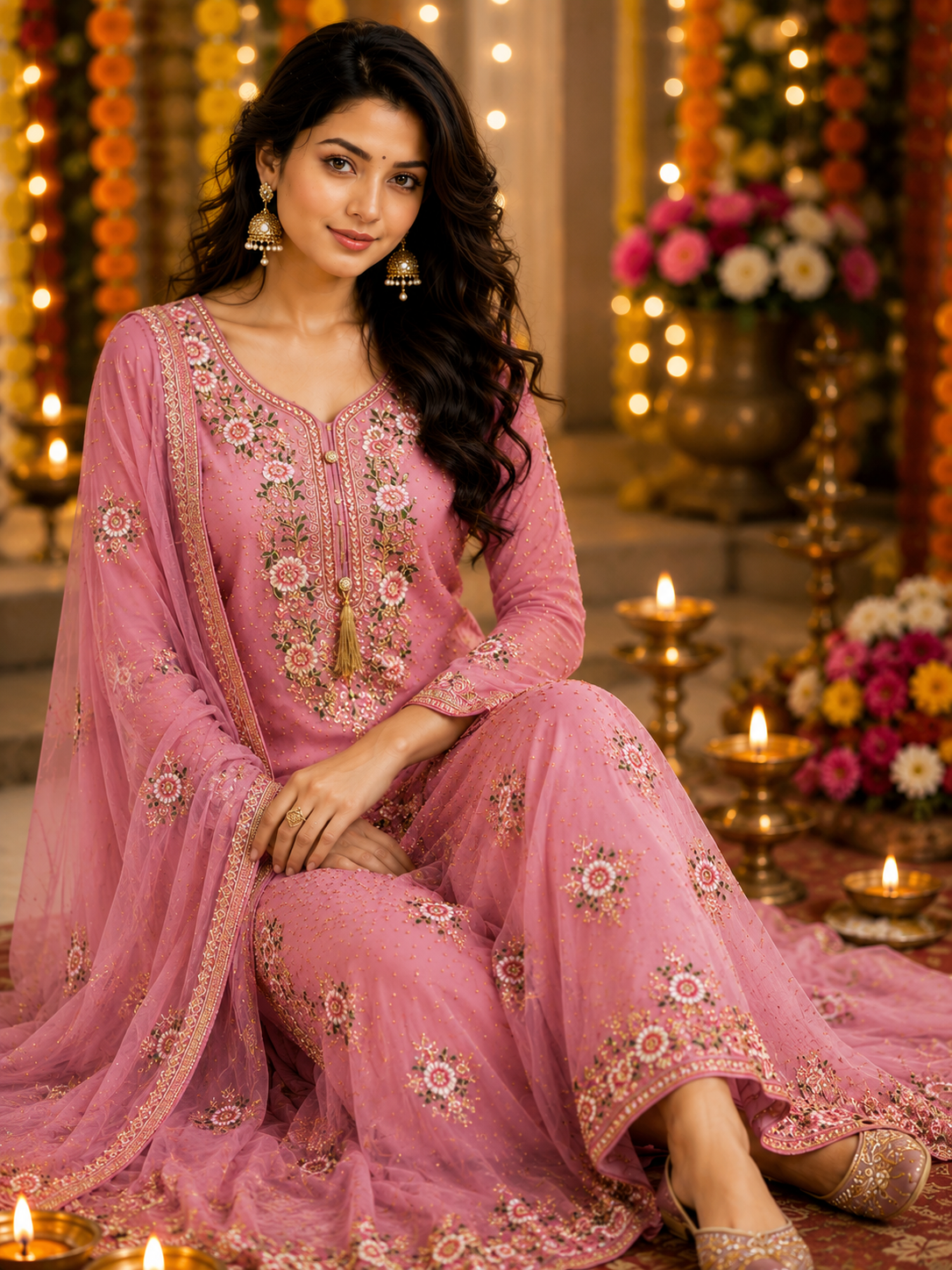GEORGETTE WORK DRESS MATERIAL
