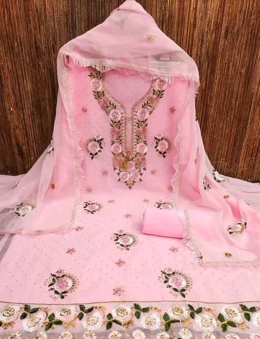 GEORGETTE WORK DRESS MATERIAL