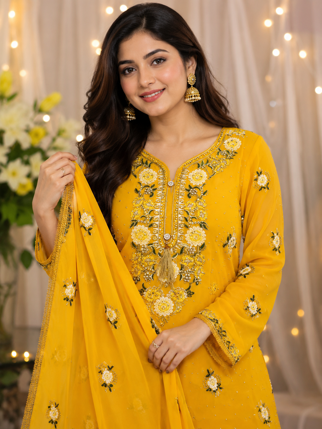 GEORGETTE WORK DRESS MATERIAL